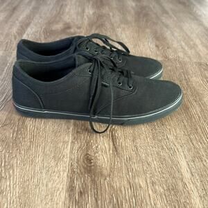 Vans Authentic Lo Pro Sneakers Black Size 9.5